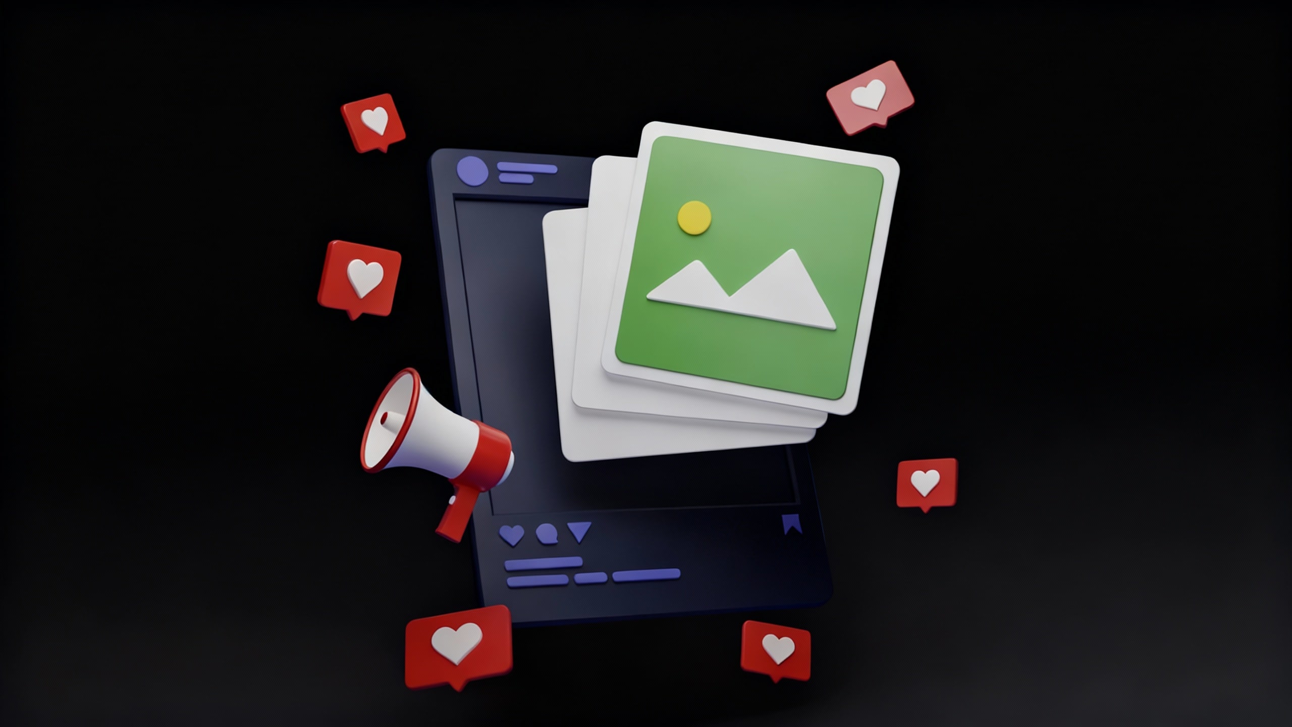 Social sharing around a music player.